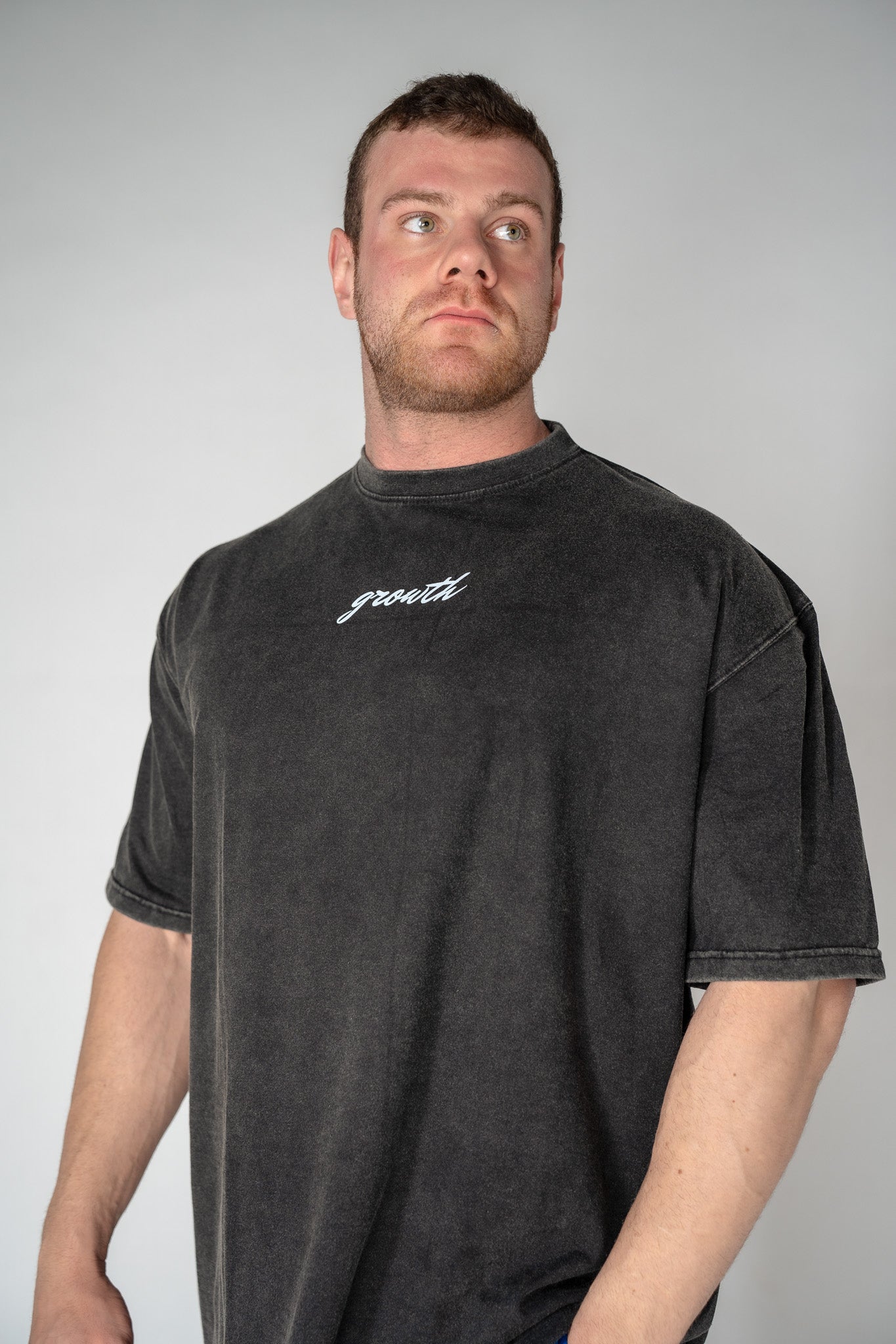 Growth washed oversized shirt unisex