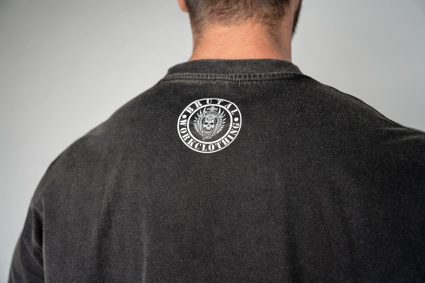 Growth washed oversized shirt unisex